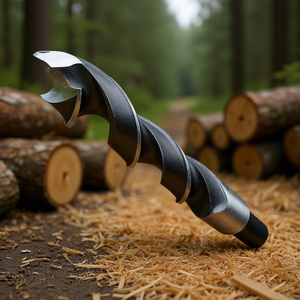 Broca para madera de acero al cromo vanadio para perforar troncos - Product Image 3