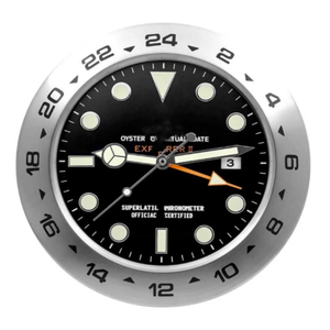 <span class=keywords><strong>Orologio</strong></span> <span class=keywords><strong>da</strong></span> <span class=keywords><strong>Parete</strong></span> di Lusso in Quarzo a Forma di <span class=keywords><strong>Orologio</strong></span> <span class=keywords><strong>da</strong></span> Polso, Display <span class=keywords><strong>Contemporaneo</strong></span> a Lancetta Singola per Cucina o Ufficio, Regalo per le Feste AP e ROLAXX - Product Image 4