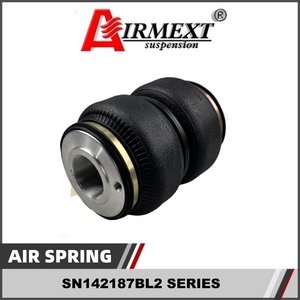 SN142187BL2-KS1-S/ Airlift 5813 Compatible avec <span class=keywords><strong>KSPORT</strong></span> Coilover (Filetage M52*1.5 Filetage M52)/Suspension pneumatique à double soufflet, ressort pneumatique, soufflet pneumatique - Product Image 3