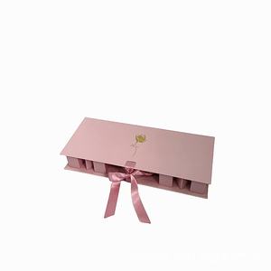 Boîte à fleurs en rose de luxe pour la fête des mères, boîte rectangulaire pour maman, boîte florale pour maman, emballage de boîte à fleurs - Product Image 6