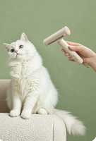 Nouveau peigne trois-en-un pour animaux de compagnie moderne écologique épilateur à dents fines peigne à aiguille brosse à cheveux pour chien enlevant les poils lâches