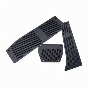 Kit de pédales intérieures en acier inoxydable pour BMW E36 E39 E46 E87 E90 E92 E93 Série 1 X1, fixation par vis, garniture de pédale - Product Image 1