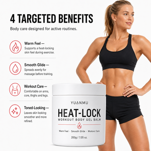 Gel Baume Corporel Thermogénique Marque Blanche pour l'Entraînement – Gel Activateur de Transpiration pour un Effort Accru et une Transpiration Rapide – Crème de Gym Maximisatrice - Product Image 4