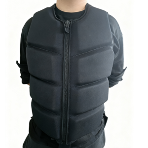 <span class=keywords><strong>Gilet</strong></span> <span class=keywords><strong>de</strong></span> flottabilité gonflable en néoprène et mousse EPE pour adulte, sports nautiques, natation, surf, motif poisson-clown coloré, durable - Product Image 4