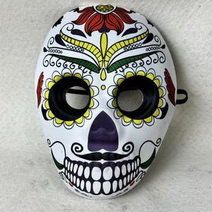 Maschera con Stampa Digitale Teschio per il Giorno dei Morti Messicano, Festival dei Fantasmi, Decorazione per Carnevale e Atmosfera Festiva - Product Image 3