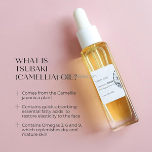 Private Label Amaki Beauty Skincare nutriente idratante essenza giapponese Tsubaki Anti invecchiamento viso olio siero - Product Image 5