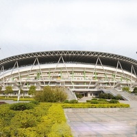 Structure de toit en acier préfabriqué pour stade extérieur à grande portée, personnalisable