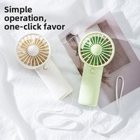 Mini ventilateur de bureau portable à piles silencieux – Cadeau promotionnel, commande en gros