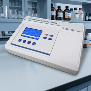 pH-mètre de laboratoire numérique de table avec mesure multi-paramètres et clavier à membrane - Product Image 3