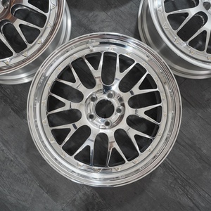 Jantes en aluminium forgé 6061 super légères, neuves, avec peinture, MOQ 4 pièces pour voitures de luxe - Product Image 4