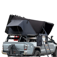 Tenda Atap Keras Anti Air 2 Orang Model Oxford Empat Musim >3000mm dengan Penyangga Diagonal Satu Kamar Tidur, Pemasangan Cepat