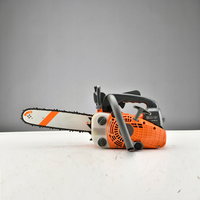 Tronçonneuse à essence 2 temps de qualité industrielle 25,4 cm³ 1100 W avec guide-chaîne de 11 pouces pour travaux forestiers et d'élagage intensifs