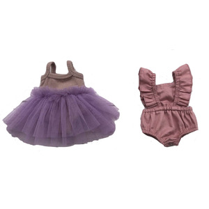 <span class=keywords><strong>Miniland</strong></span>-monos de muselina sólida de una pieza para <span class=keywords><strong>muñeca</strong></span>, ropa de verano - Product Image 6