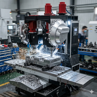 Centre d'usinage vertical CNC VTF840-2 de haute précision avec déplacement de 850x400x350 et répétabilité de 0,003 mm