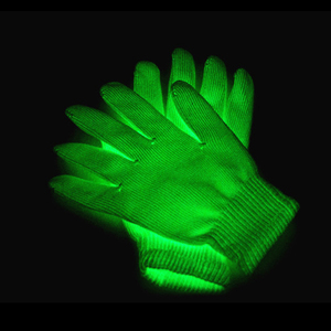 NUEVOS guantes cálidos y suaves que brillan intensamente Decoración Accesorios de mano Necesita UV en la oscuridad Guantes de luz negra Guante de punto elástico - Product Image 5