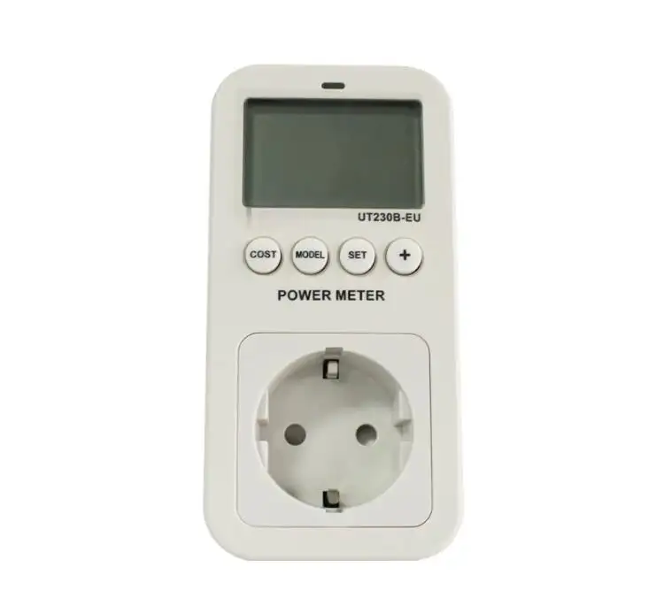 UT230B-EU Stroomverbruik Meter Socket Eu Energy Digitale Watt Meter Ac Stroom Elektriciteit Analyzer Monitor Wattmeter