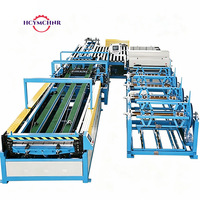 Ligne de production automatique de conduits HVAC de forme carrée, machine de fabrication de conduits HVAC, ligne de production automatique de conduits HVAC, machine de formage
