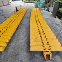 Pièces de train de roulement pour excavatrices lourdes : Ensemble de maillons de chenilles pour EC380 EC460 EC480D EC700