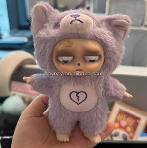 100% officiel véritable nouveauté Original sans sommeil Grumpipi série mignon en peluche Animal porte-clés bureau Figure mystère aveugle boîte - Product Image 5