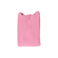 Sac bandoulière tricoté couleur unie 2026 tendance, mini pochette pour téléphone portable, sac de voyage en polyester Keyjoy, idéal pour les boutiques de cadeaux