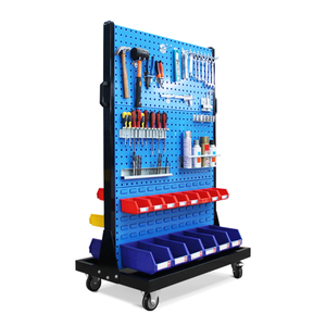 Kệ Trưng Bày Bảng Treo Dụng Cụ Cửa Hàng Kim Loại Sàn Nhà Thường Vụ - Product Image 4