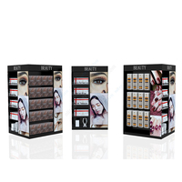 Présentoir optique de magasin comptoir luxe vêtements pour les yeux présentoir de point de vente au détail pour le stockage de lentilles de Contact