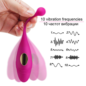 Juguete sexual para masturbación de huevo con vibración de diseño elegante a prueba de agua, juguete sexual para mujer, estimulador del clítoris con pezón, bala de Control remoto - Product Image 3