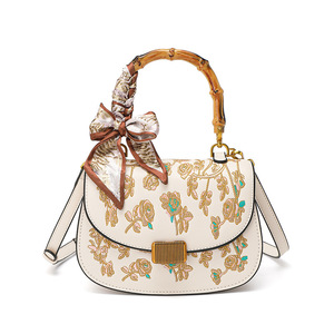 New High Quality Pu Leather Ladies Embroidery Messenger <b>Bag</b> Designer Handbags Luxury Shoulder Crossbody <b>Bags</b> <b>for</b> Women Tote <b>Bags</b> - Product Image 1
