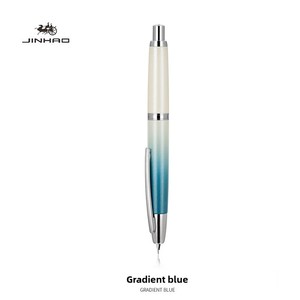 <span class=keywords><strong>Penna</strong></span> <span class=keywords><strong>Stilografica</strong></span> Jinhao A10 EF/F con Punta in Iridio, Scocca Metallica di Lusso, Colore Graduale, Nuovo Sistema a Scatto, per Studenti e Studentesse - Product Image 6