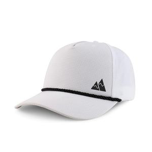 Casquette de camionneur à bord incurvé en nylon imperméable structuré à 5 panneaux avec logo imprimé de haute qualité unisexe pour les sports de plein air - Product Image 5