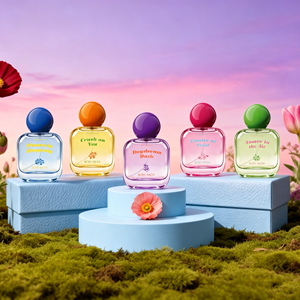 KOSY MOSY 50ml Eau De Parfum Perfume Frutal Festivo de Larga Duración en <span class=keywords><strong>Spray</strong></span> Líquido con Aroma Dulce Unisex - Product Image 1