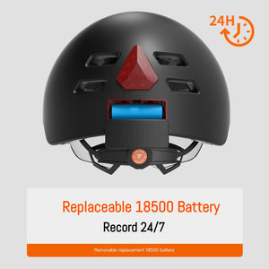 <span class=keywords><strong>Casco</strong></span> Inteligente para Bicicleta <span class=keywords><strong>con</strong></span> Luz LED, Altavoz Bluetooth, Señal de Giro, <span class=keywords><strong>Casco</strong></span> de Seguridad para Ciclismo OEM - Product Image 3