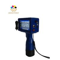 Imprimante jet d'encre intelligente portable WisePrint 25,4 mm Mini TIJ pour étiquettes, codes de date et dates de péremption, avec capteur et support 100 mm