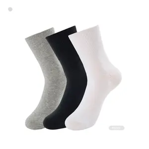 BX-M0081 White Diabetic Socks