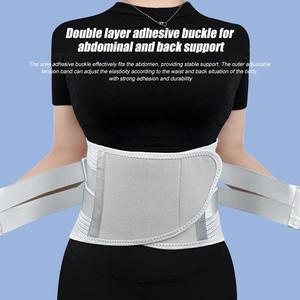 Aofit Fascia <span class=keywords><strong>di</strong></span> Supporto Lombare Traspirante per Uomo, per Sport, Lavoro e Uso Medico, Fascia per Lombalgia e Sostegno Lombare - Product Image 2