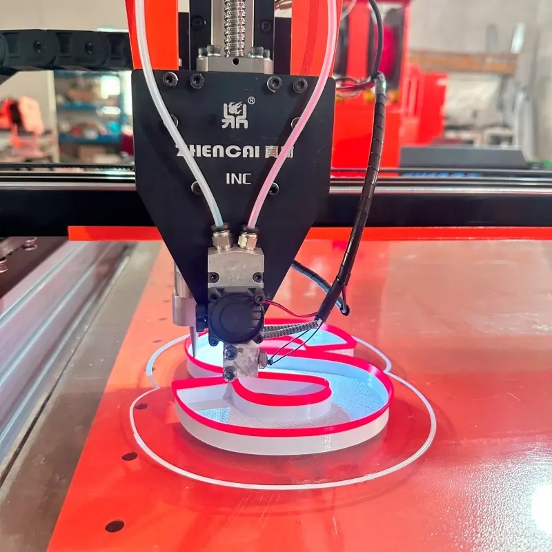 Nouvelle machine d'impression 3d industrielle FDM 2023mm x 800mm à grande échelle ou imprimante 3d pour signe et lettre 800