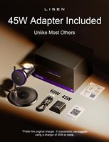 LISEN Nouveau Support de Charge Magnétique 3-en-1 25W Qi2.2 Station de Recharge Sans Fil Rapide pour iPhone 17 16 Pixel 10 Watch AirPods Pro