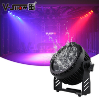 VSHOW FWBR1206 Éclairage LED Par sans fil étanche à piles, télécommande, 12 pièces, 18W, 6 en 1, pour éclairage de scène et d'extérieur
