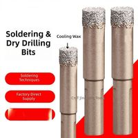 Foret diamanté à manche triangulaire, outil de perçage multifonctionnel de précision pour verre, carrelage, marbre et céramique