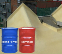 Mousse pulvérisée à cellules fermées bicomposante, polyuréthane rigide (PU), mousse polymère liquide, usage industriel, pureté 100%, qualité supérieure
