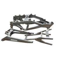 Hochbelastbarer Hauptrahmen-Bausatz für Sur-Ron Light Bee X, CNC-Schwingarm-Hilfsrahmen-Sitzhalterung aus 6061 T6 Aluminium, eloxiert, E-Bike-Teile