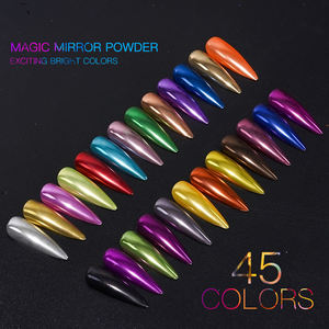 <span class=keywords><strong>Poudre</strong></span> à Ongles <span class=keywords><strong>Effet</strong></span> Miroir Sirène Néon Poussière à Ongles Nail Art Perle Pigment Chrome <span class=keywords><strong>Poudre</strong></span> Miroir Magique - Product Image 3