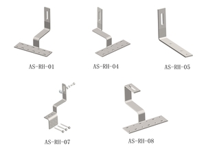 Sistema de Montaje Solar a <span class=keywords><strong>Precio</strong></span> de Fábrica, Gancho de Acero Inoxidable para Techo de Lámina Trapezoidal, Soportes para Paneles <span class=keywords><strong>Solares</strong></span> |   Letrero Artístico - Product Image 4