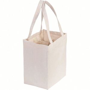 Bolsa de Lona para Vino de Seis Botellas, Material Premium, Extremadamente Resistente, Lavable y Reutilizable - Product Image 3