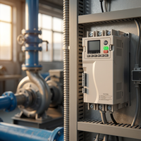 Arrancador de Motor Inteligente en Línea de 5.5KW-110KW, Arrancador Suave Trifásico de CA, 380V 50/60Hz, RS485/Modbus, Pantalla LCD, IP65, para Bomba de Agua