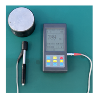 Testeur de dureté numérique Leeb à conception intégrée, chargement USB, stockage des données, portable, utilisation facile, test sur site avec bloc Leeb