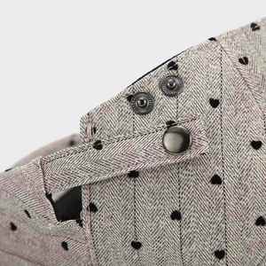 Sombrero Ivy con Diseño de Corazón, Moda Primavera 2025, Sombrero Ivy Plano a Rayas para Mujer - Product Image 6