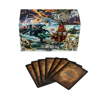 Échantillon Gratuit Personnalisé Impression sur Mesure Design et LOGO Personnalisés Haute Qualité Sac de Cartes à Collectionner TCG Emballage Scellé Sous Film Jeux de Société
