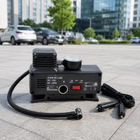 Pompe à air portable mini 12V en acier inoxydable pour la maison et la voiture, compresseur d'air pour voiture