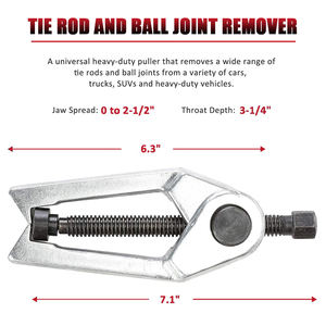مجموعة أدوات نهاية قضيب الربط لخدمة الطرف الأمامي جهاز تقسيم محمول 5 ، فاصل ، ساحب ذراع بيتمان - Product Image 4